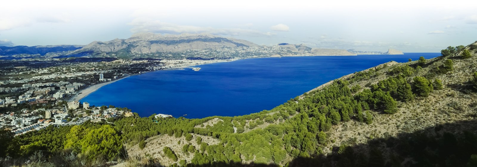 Altea Bay in Costa Blanca, Spain