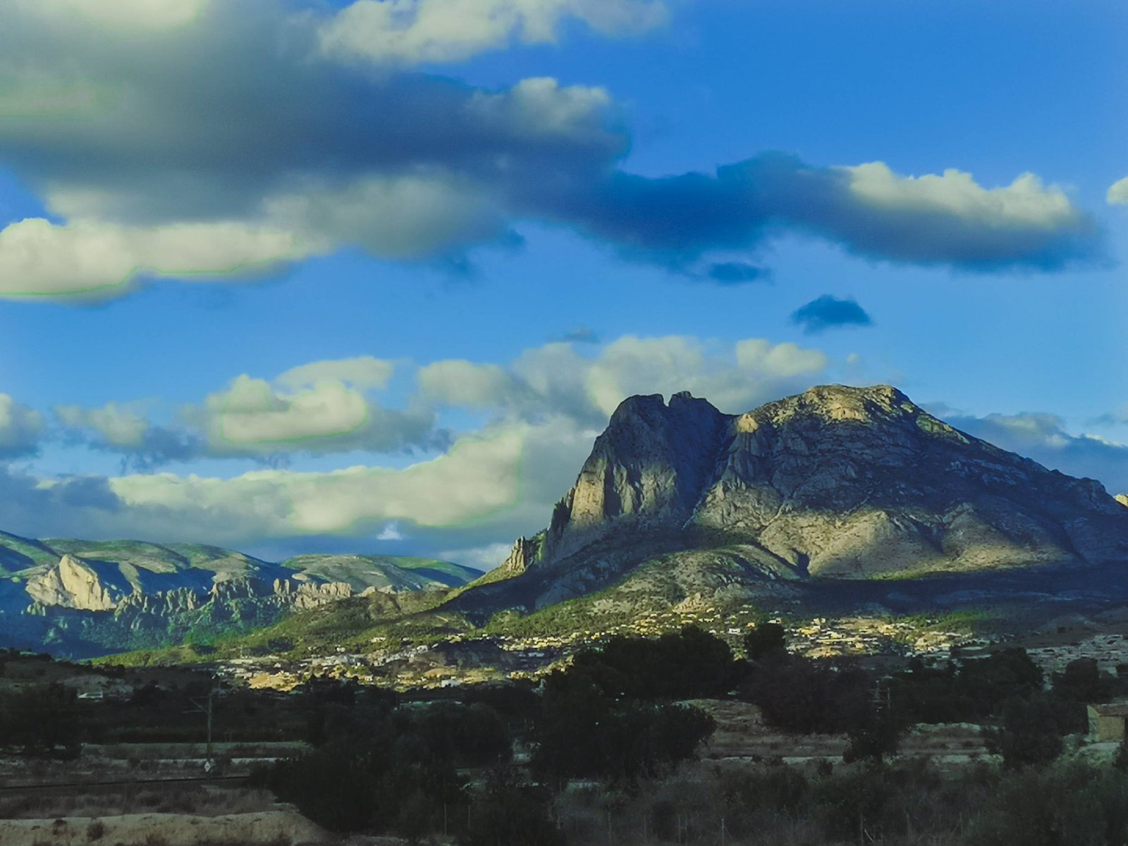 Roland's Cut in Puig Campana, Spain