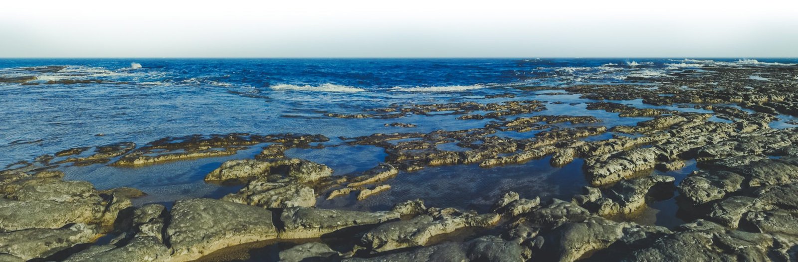 The Mediterranean Sea from Cabo Cervera in Torrevieja, Spain