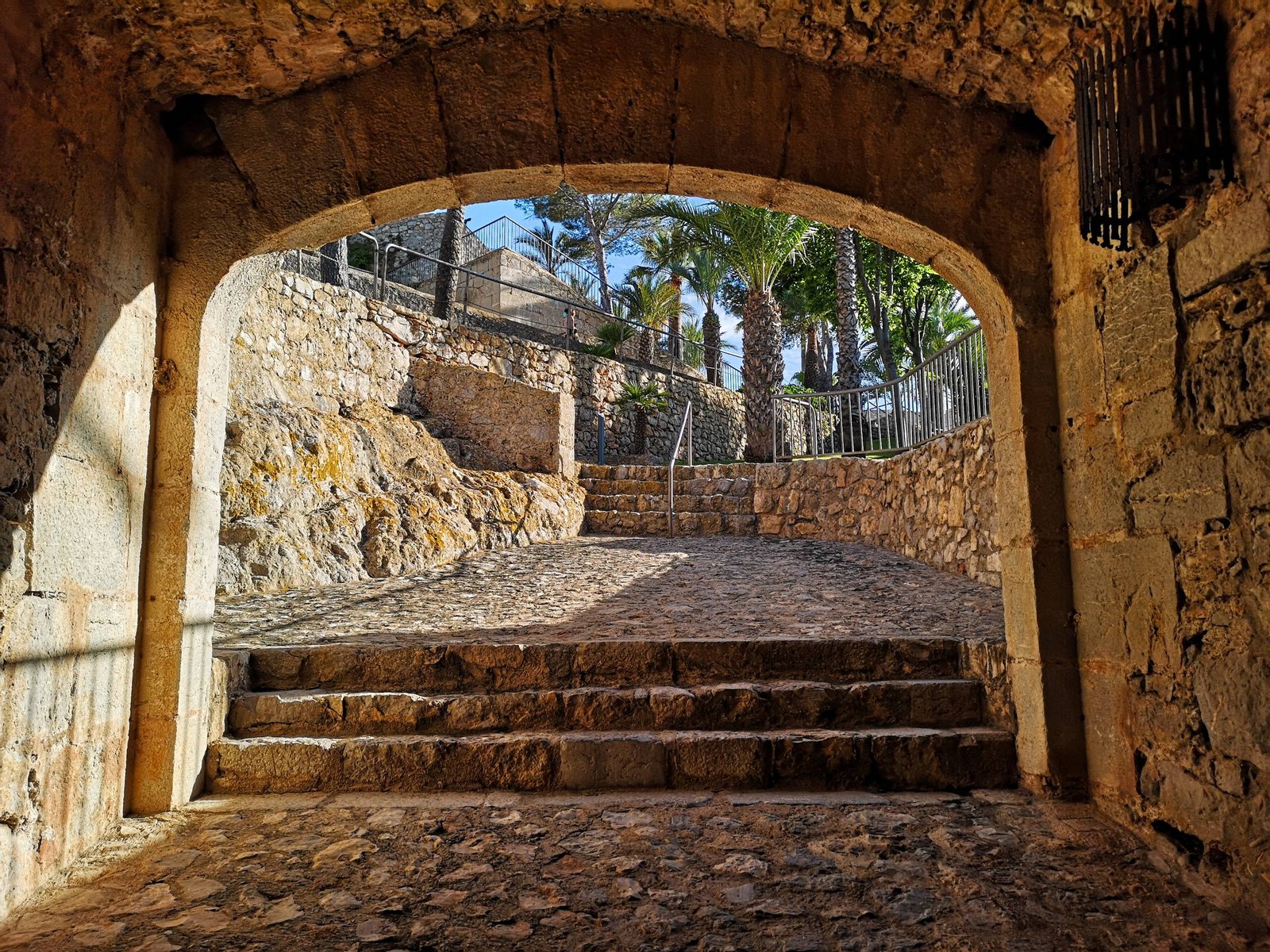 Peniscola Bastion tunnels, Castellon, Spain