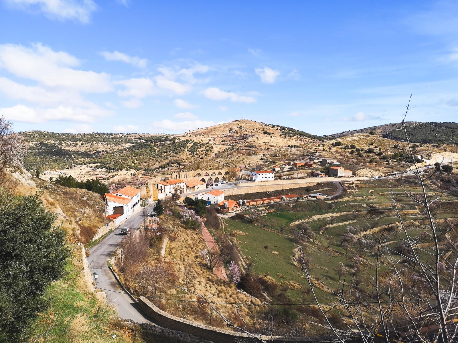 Aqueduct de Santa Lucia in Morella, Spain