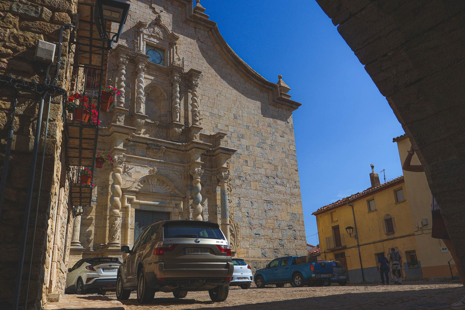 Ares del Maestrat Church in Castellon, Spain