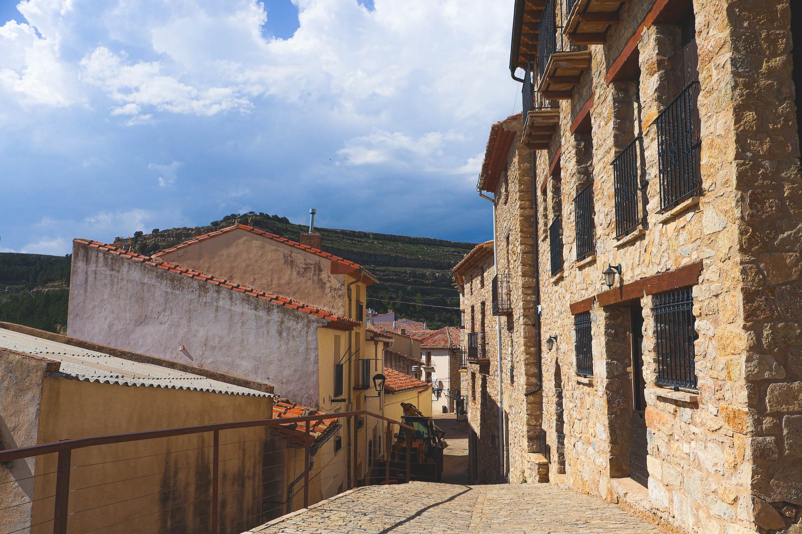 Streets of Ares del Maestrat in Castellon, Spain 2