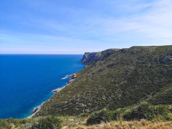 View from Torre del Gerro in Denia on Cap Sant Antoni, Spain