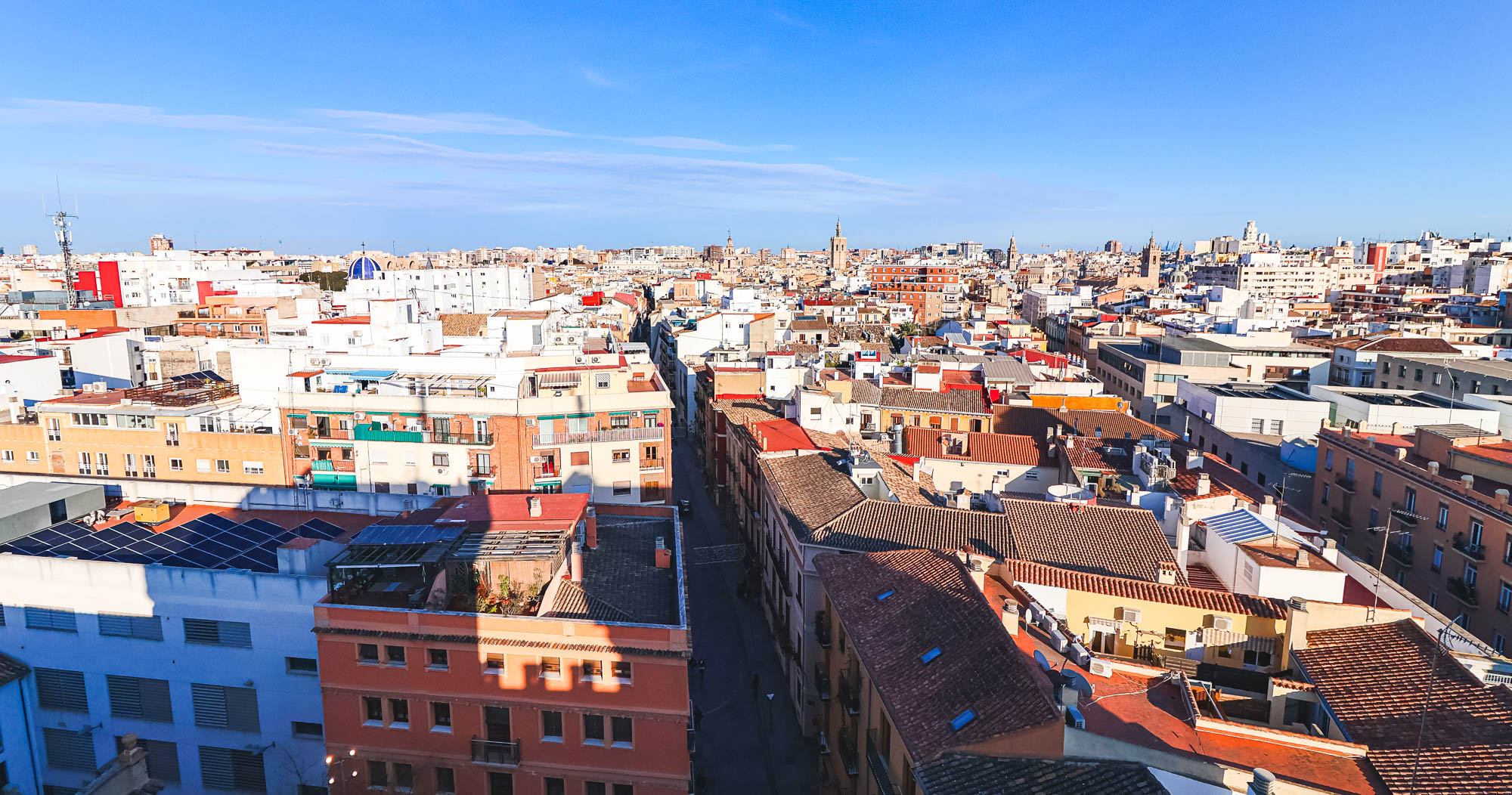 El Carmen from Torres de Quart, Valencia