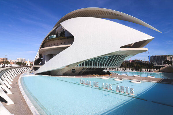 Palau de les Arts Sofia Reina in the City of Arts and Sciences of Valencia