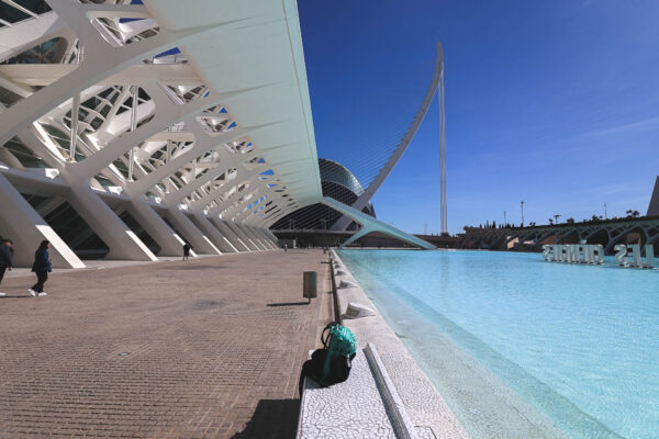 Agora from Principe Felipe Science Museum in Valencia