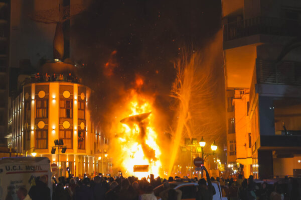 Burning Falla Puerto-Rotes, Denia (2023)