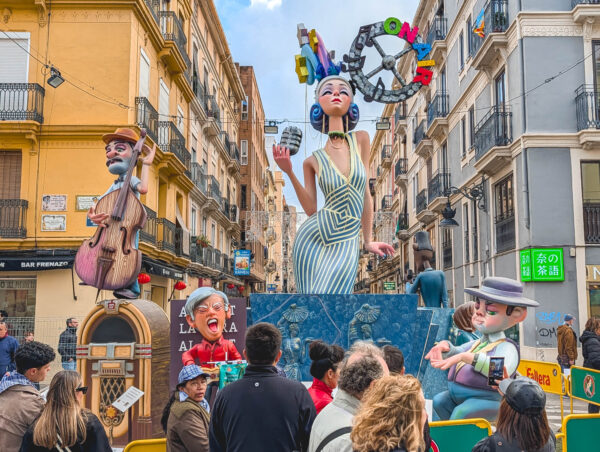 A falla in La ROqueta, Valencia 2026