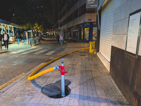 Firefighter's hose, Valencia Fallas 2026