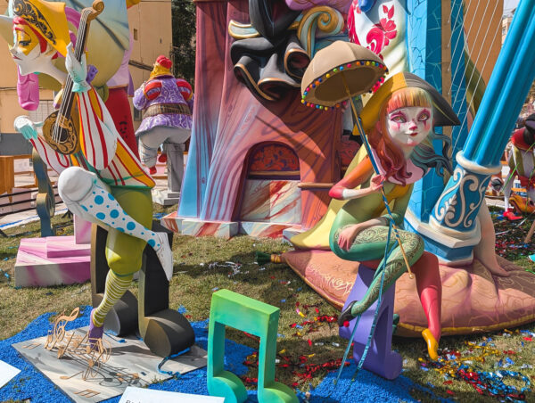 A ninot from Falla Diana (2026)