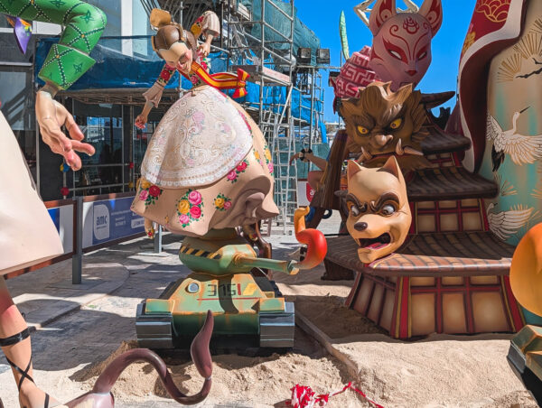 Ninot of Falla Puerto-Rotes in Denia (2026)